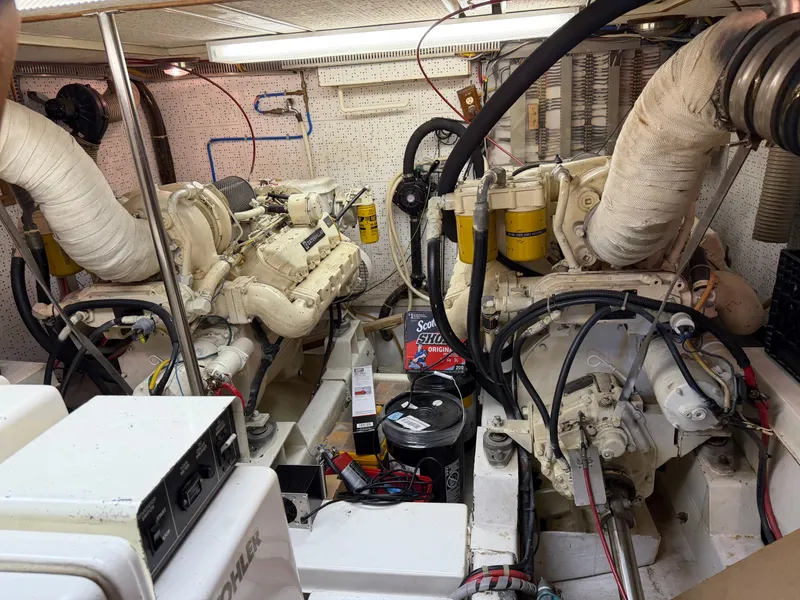 Slide: The Image of Angel Twin Trawler 43 Sundeck 1988 - 72