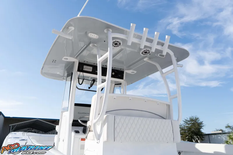 Slide: The Image of 2026 Sea Hunt Gamefish 30 Coffin Box boat, featuring a sleek design and advanced equipment. - 29