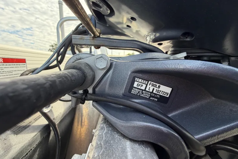 Slide: The Image of 2021 Bennington 20 SV boat hull identification number plate. - 53