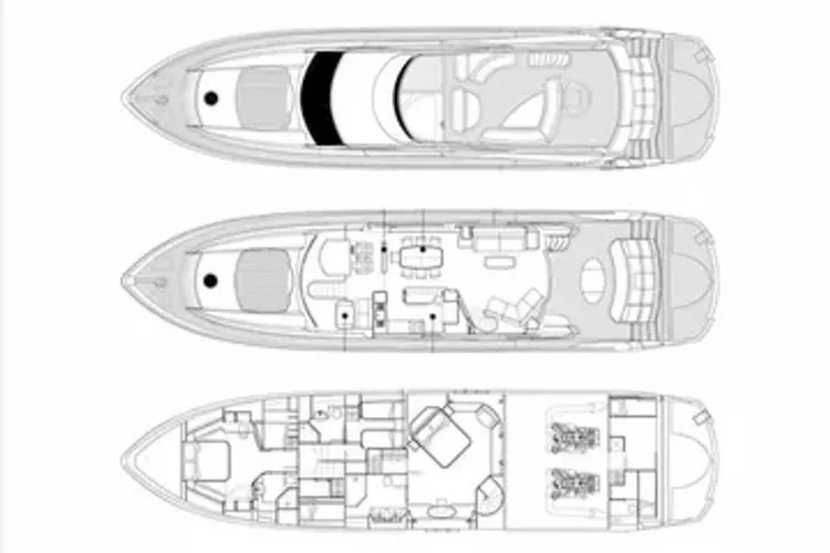 Slide: The Image of 2005 Sunseeker 82 Yacht - Image 70 - 70