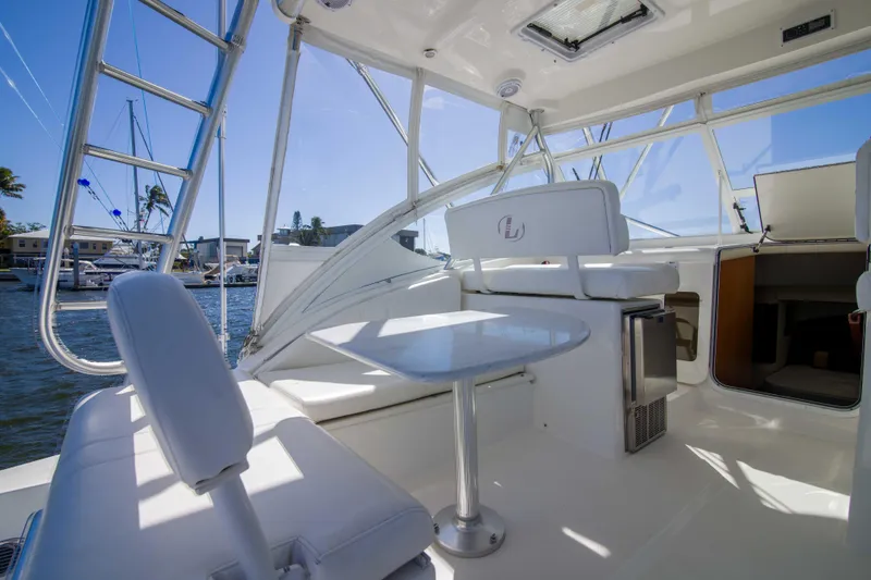 Slide: The Image of Luhrs 37 Date Night Keeping It Reel - Exterior Helm - 11