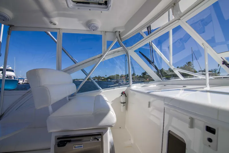Slide: The Image of Luhrs 37 Date Night Keeping It Reel - Exterior Helm - 13