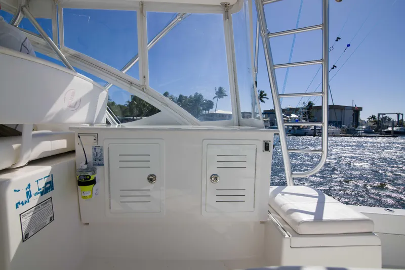 Slide: The Image of Luhrs 37 Date Night Keeping It Reel - Exterior Helm - 15