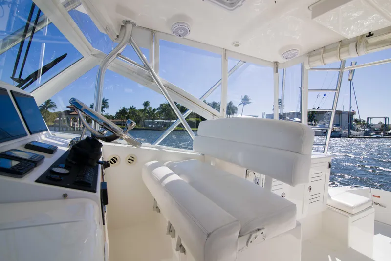 Slide: The Image of Luhrs 37 Date Night Keeping It Reel - Exterior Helm - 16