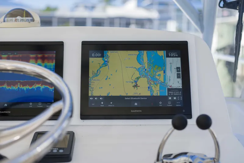 Slide: The Image of Luhrs 37 Date Night Keeping It Reel - Exterior Helm - 21