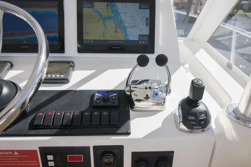 Slide: The Image of Luhrs 37 Date Night Keeping It Reel - Exterior Helm - 22