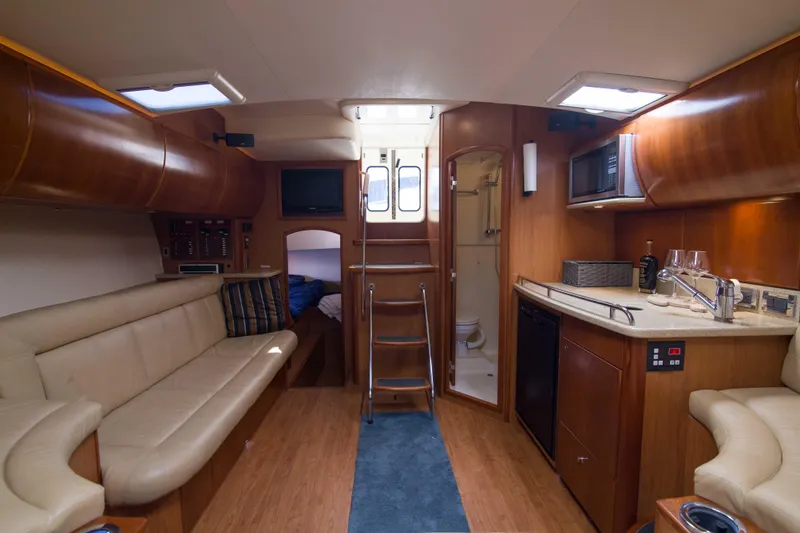 Slide: The Image of Luhrs 37 Date Night Keeping It Reel - Interior Cabin - 42