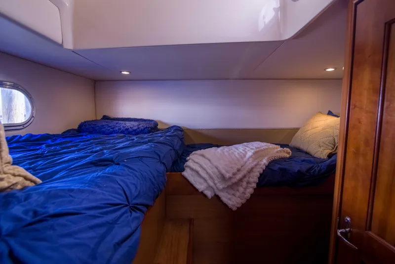 Slide: The Image of Luhrs 37 Date Night Keeping It Reel - Interior Cabin Berth - 43