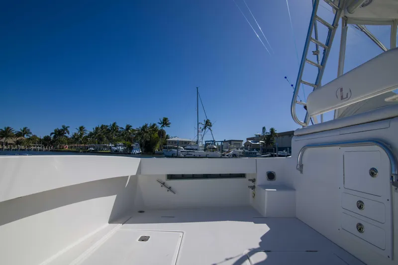 Slide: The Image of Luhrs 37 Date Night Keeping It Reel - Exterior Cockpit - 9