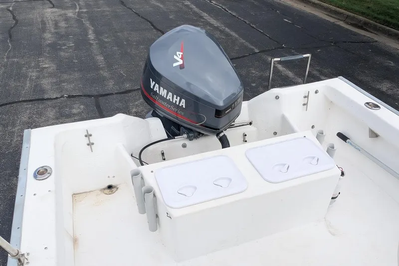 Slide: The Image of 1999 Cape Horn 17' Center Console boat with Yamaha V4 outboard motor. - 5