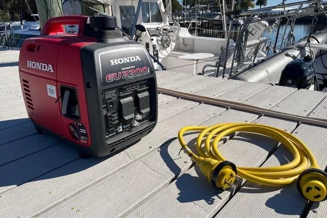 Slide: The Image of Honda 2200i generator and 15 foot cable - 7