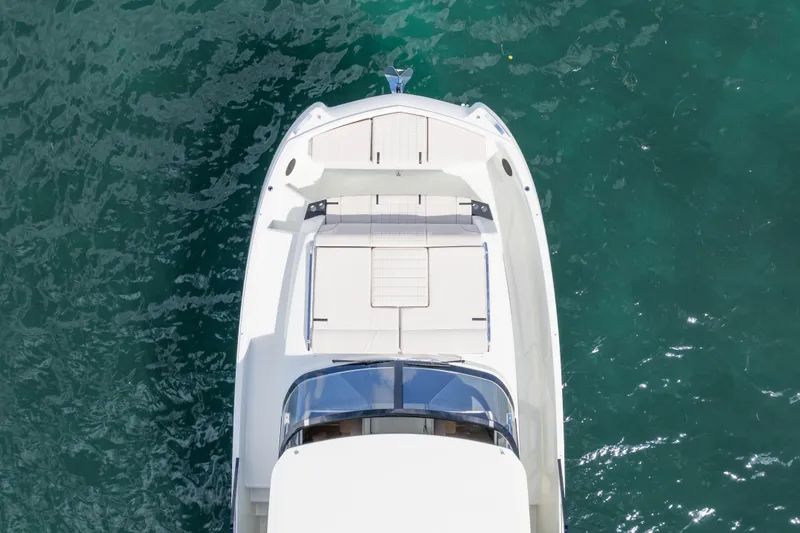 Slide: The Image of Aerial view of 2025 Catana YOT 36 yacht on clear turquoise water. - 6