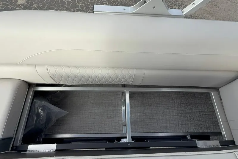 Slide: The Image of 2026 Avalon LSZ Versatile Rear Bench Windshield with open storage compartment. - 15