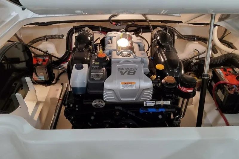 Slide: The Image of Engine compartment of 2026 Formula 270 Bowrider with Big Block V8 engine. - 33