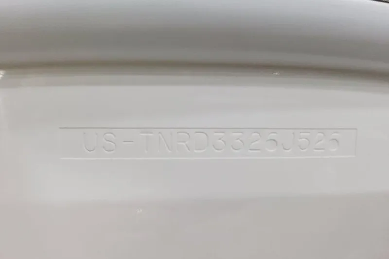 Slide: The Image of Hull identification number on 2026 Formula 270 Bowrider boat. - 49