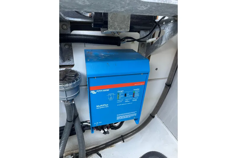 Slide: The Image of Victron Energy MultiPlus inverter in 2020 Fountaine Pajot Astrea 42 Catamaran. - 69