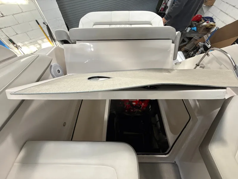 Slide: The Image of Interior view of a 2021 Regal 26 XO boat. - 30