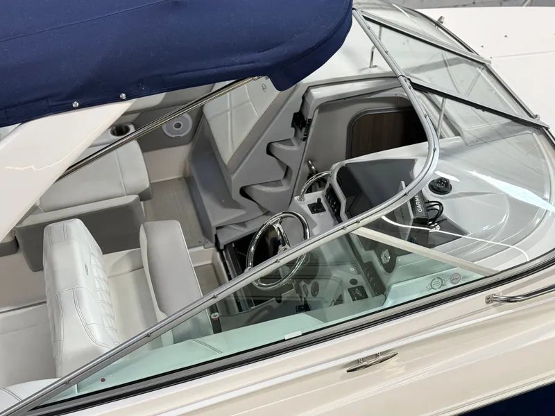 Slide: The Image of Interior view of a 2021 Regal 26 XO boat. - 4