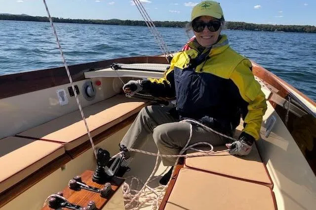 Slide: The Image of Comfortable cockpit for single handed sailing - 7