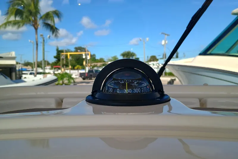 Slide: The Image of Compass on Grady-White Fisherman 236, year 2026. - 22