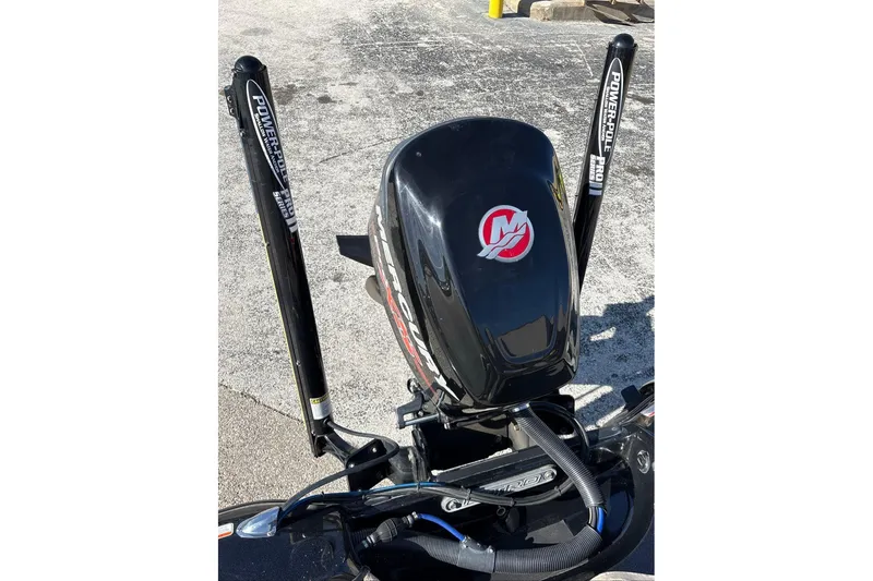 Slide: The Image of 2013 Nitro Z-7 boat engine with Power-Pole Pro II anchors. - 20