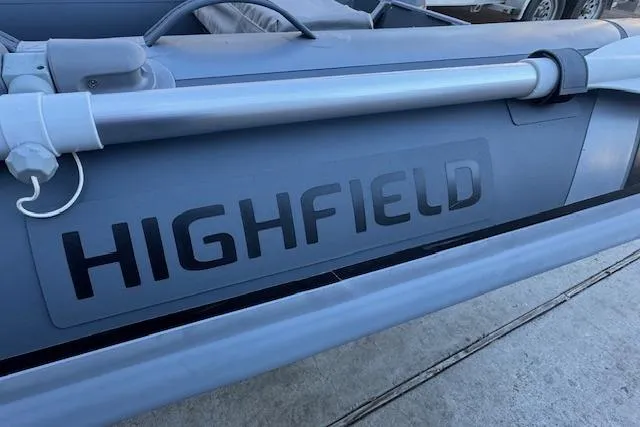 Slide: The Image of 2025 Highfield Classic 340 boat, featuring sleek design and durable construction. - 9