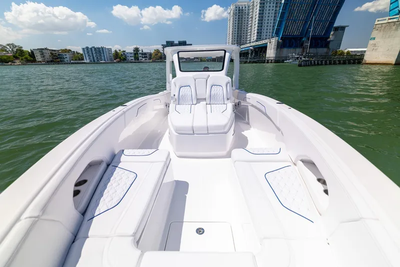 Slide: The Image of Deep Impact 369 Sport 2026 on water with cityscape background. - 16