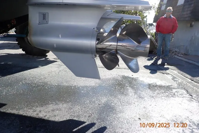 Slide: The Image of 2022 Formula 380 Super Sport Crossover OB dashboard with sleek design and modern controls. - 10