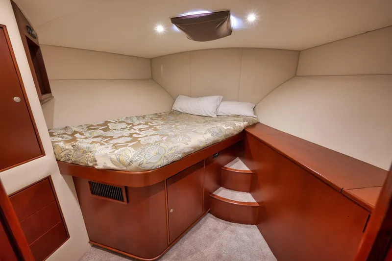 Slide: The Image of Luxurious cabin interior of 2002 Paul Mann 60 Custom Carolina yacht. - 20