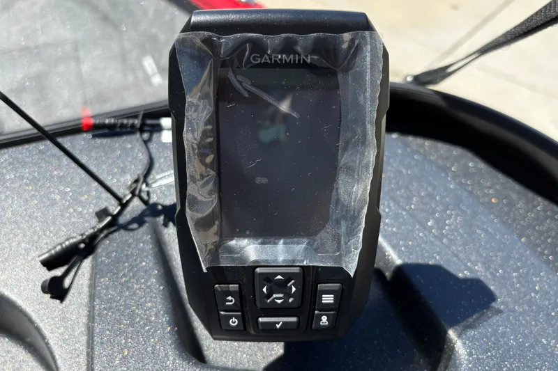 Slide: The Image of Garmin device on 2026 Tracker Pro Guide V-16 WT boat dashboard. - 20