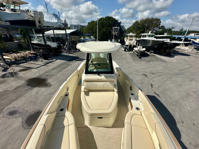 Slide: The Image of Chris-Craft Catalina 28 boat 2026 on a boatyard. - 11