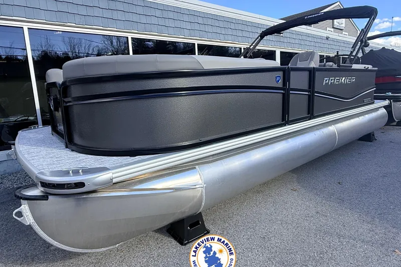 The Image of 2026 Premier 220 Sunscape RF pontoon boat, sleek design, displayed at Lakeview Marine. - 0