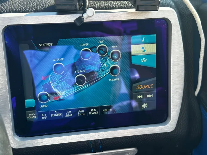 Slide: The Image of Touchscreen display of a 2017 Malibu M235 with various control options. - 22