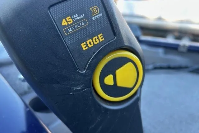 Slide: The Image of 2020 Tracker Pro Team 175 TF boat control panel with 45 lbs thrust motor. - 9