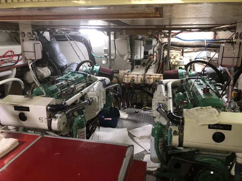 Slide: The Image of Ocean Alexander Custom Aft Deck Motoryacht 1985 - 53