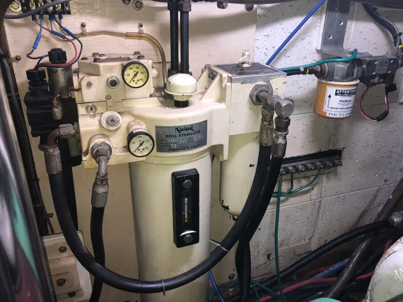 Slide: The Image of Ocean Alexander Custom Aft Deck Motoryacht 1985 - 55