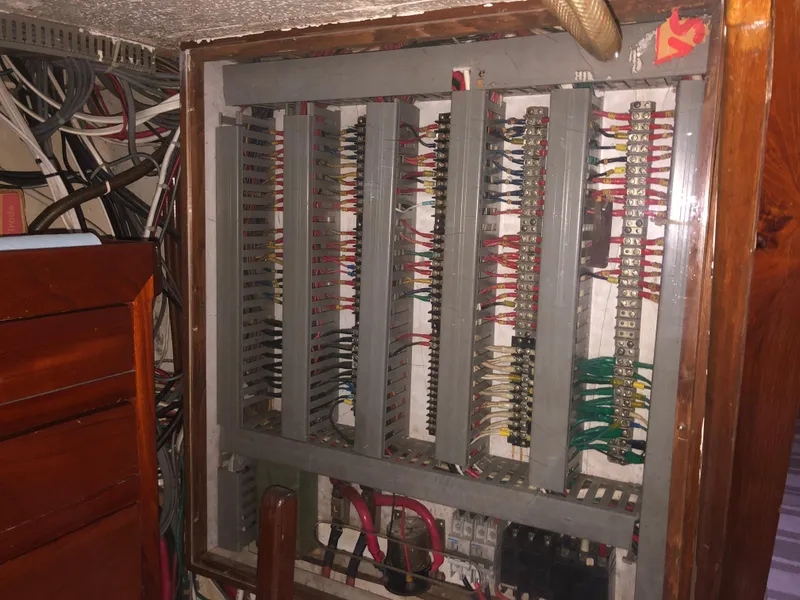 Slide: The Image of Ocean Alexander Custom Aft Deck Motoryacht 1985 - 57