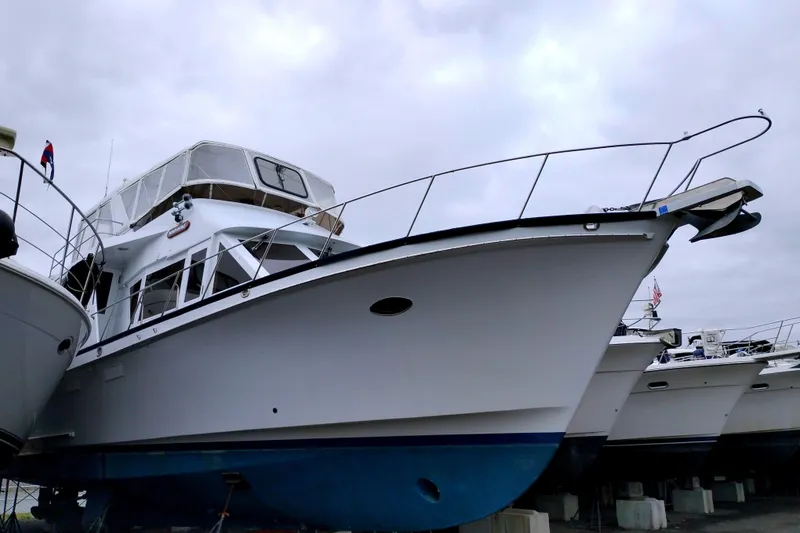 Slide: The Image of Ocean Alexander Custom Aft Deck Motoryacht 1985 - 62