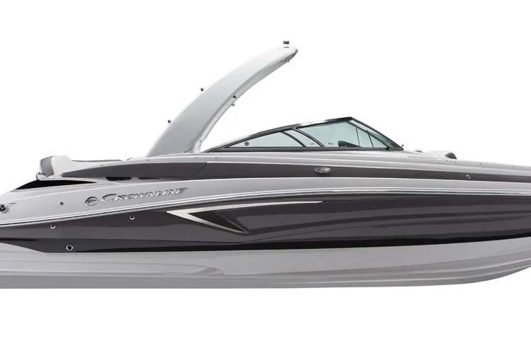 The Image of 2026 Crownline 288 SS boat, sleek design, side view, modern features. - 0