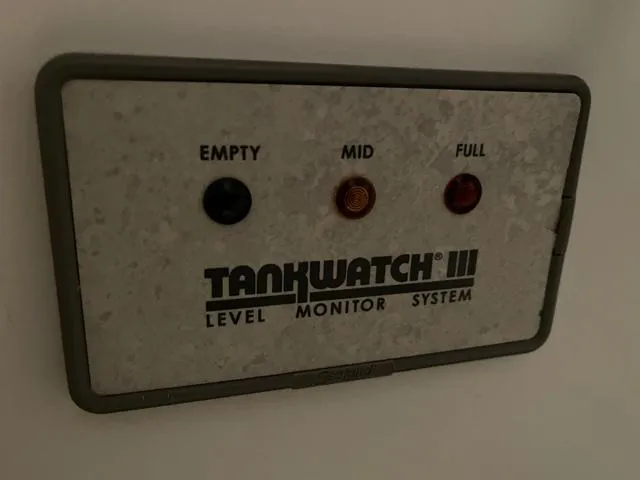 Slide: The Image of TankWatch III level monitor system on 1994 DeFever Double Cabin boat. - 50
