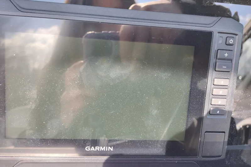 Slide: The Image of Garmin display screen on 2026 Crownline 260 XSS boat dashboard. - 24