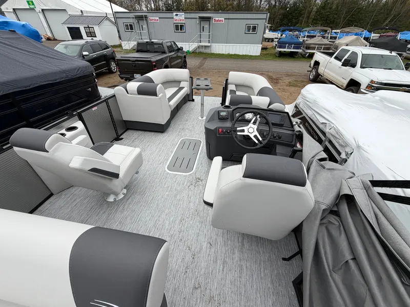 Slide: The Image of Bennington S-1 22 SSB SPS BLACKOUT LUXE In Floor Storage 2026 - 7