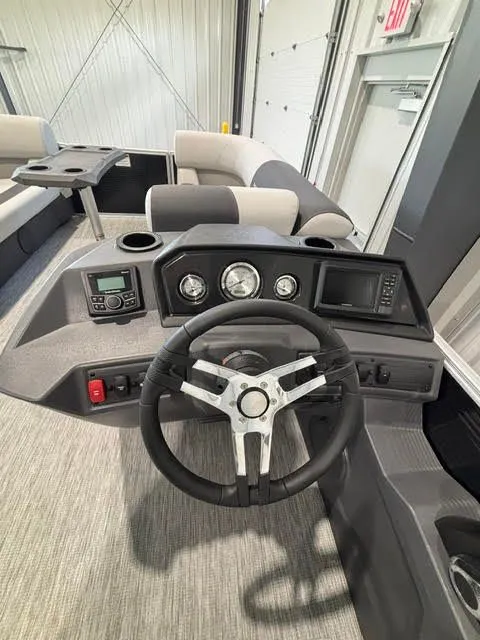 Slide: The Image of Interior view of 2026 Bennington S-1 22 SSR TWIN TUBE helm. - 9