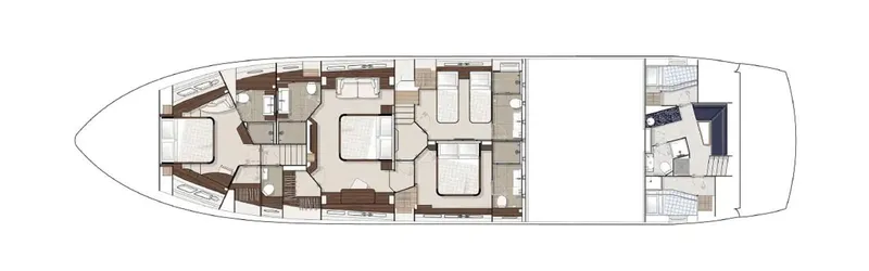 Slide: The Image of 2015 Sunseeker 28 Metre Yacht - Image 40 - 40