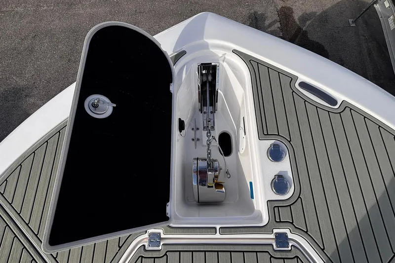 Slide: The Image of 2026 Tidewater 3100 Carolina Bay boat with sleek design and spacious deck layout. - 45