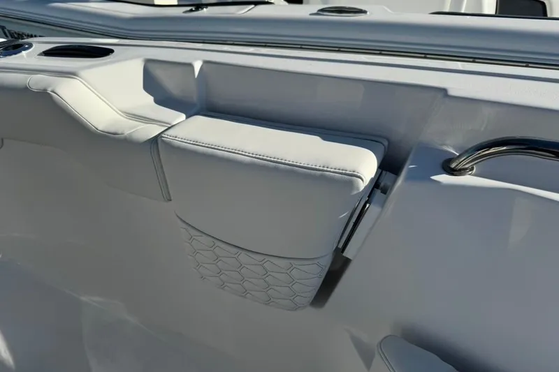 Slide: The Image of Interior of Tidewater 232 LXF boat, model year 2026. - 24