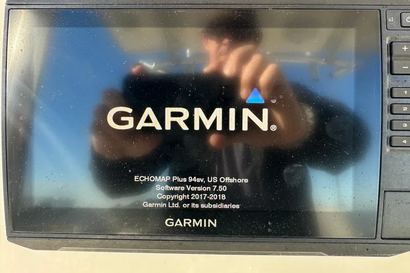 Slide: The Image of Garmin ECHOMAP Plus 94sv display on 2020 Bay Rider 239 Bay boat. - 38