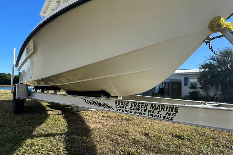 Slide: The Image of 2020 Bay Rider 239 Bay boat on trailer at Goose Creek Marine, Cape Carteret, NC. - 8
