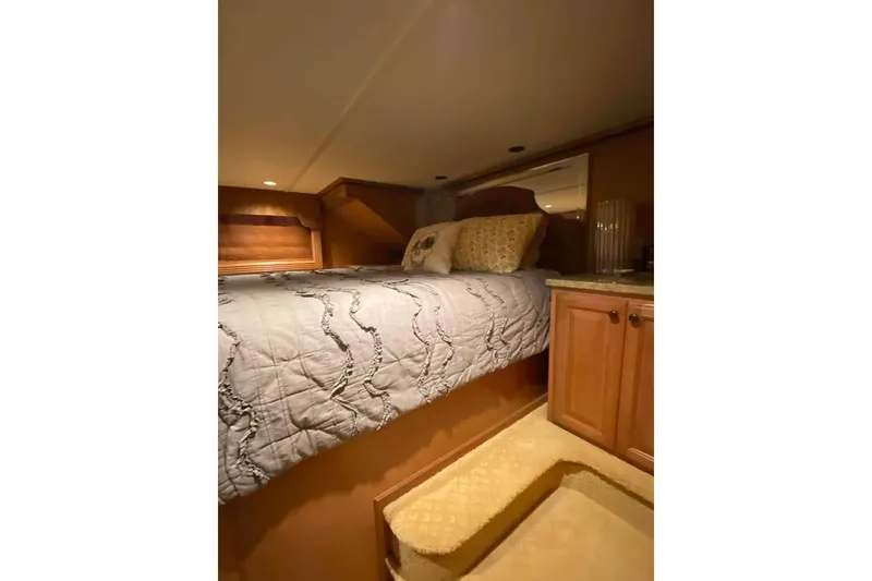 Slide: The Image of Electrical control panel inside 2007 Summerset 21' x 106' boat, featuring various switches and indicators. - 105