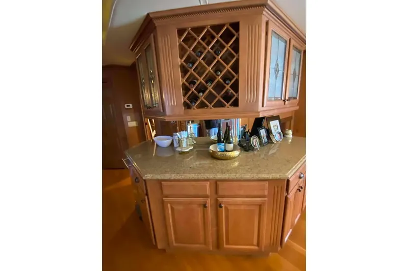 Slide: The Image of Luxurious 2007 Summerset interior with elegant bar seating and modern lighting. - 307